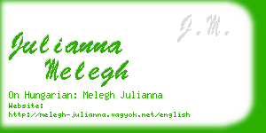 julianna melegh business card